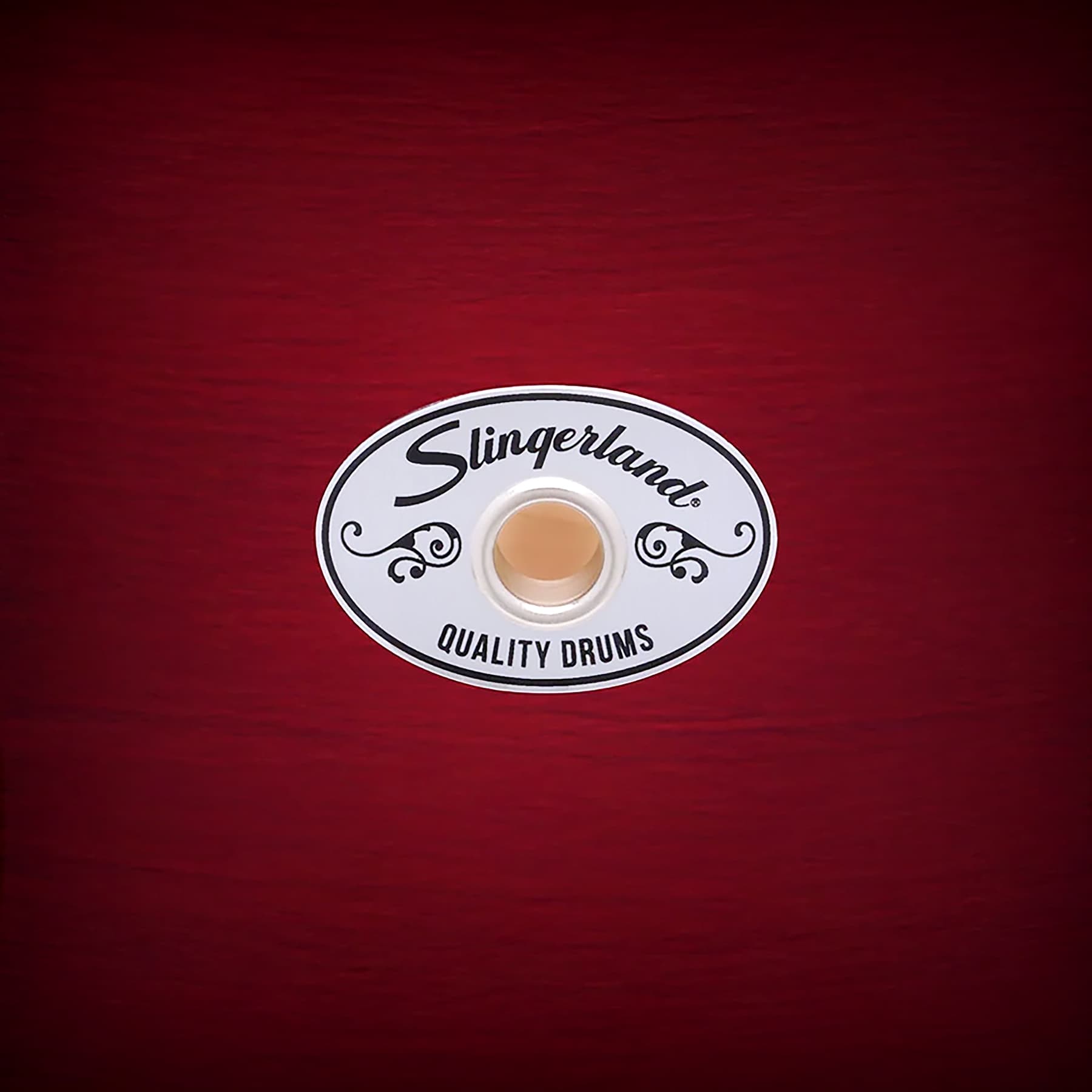 Slingerland Royal Crimson Lacquer Finish