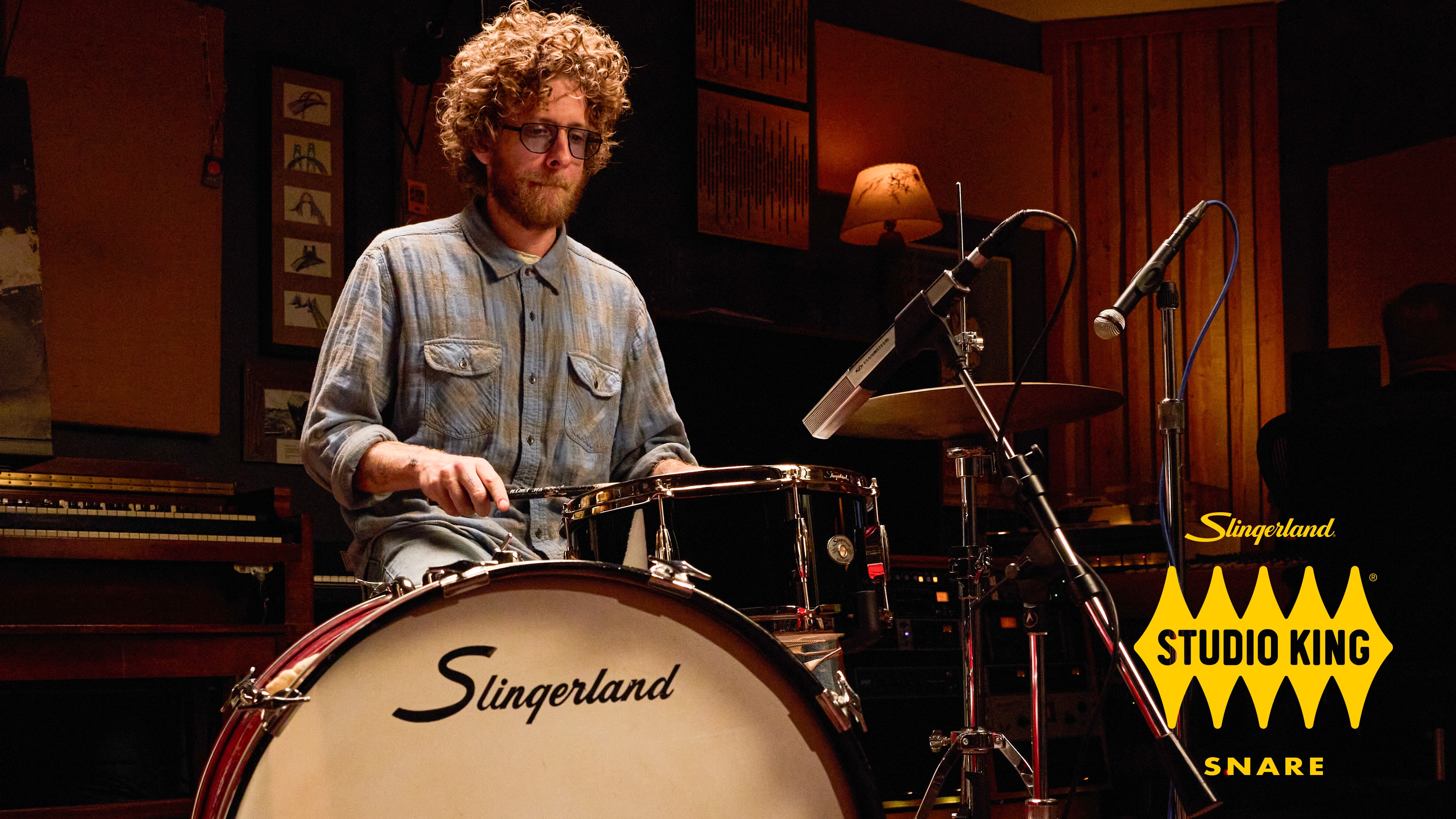 Slingerland Studio King Snare Drum Video