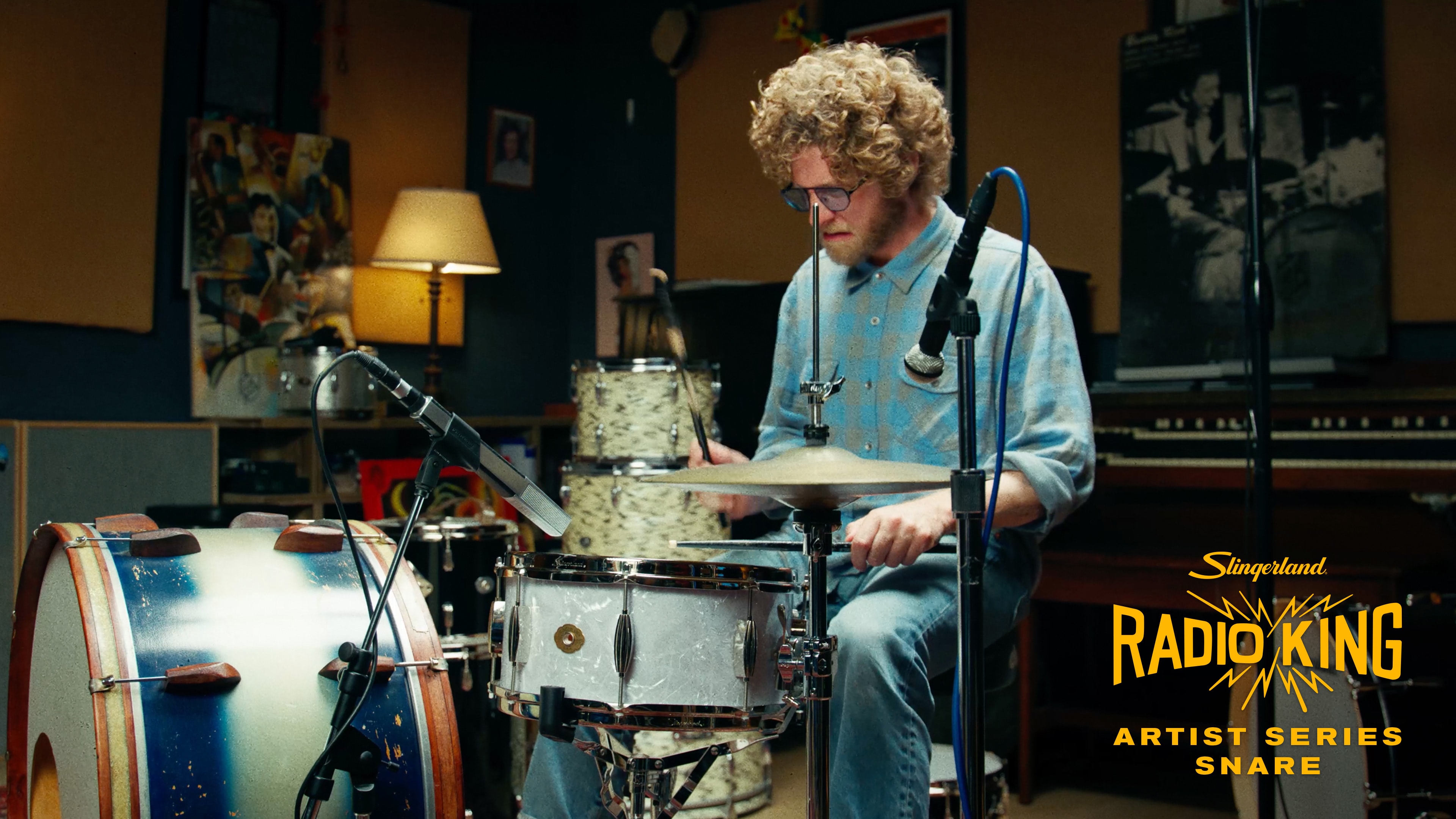 Slingerland Radio King Artist Snare Video