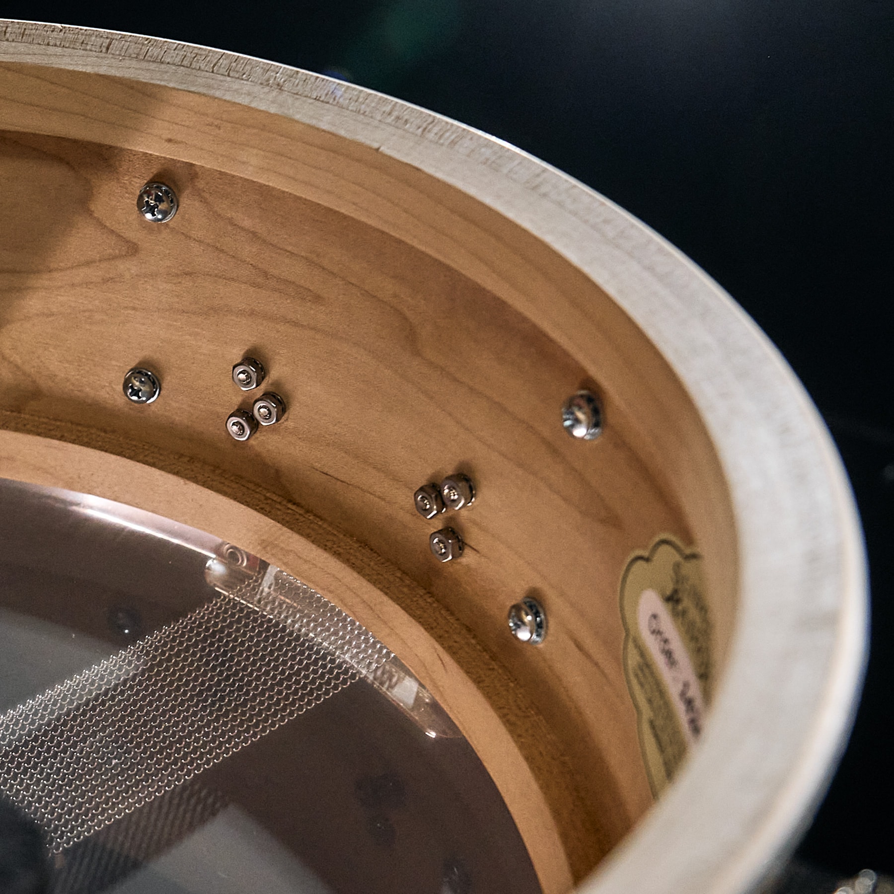 Slingerland Radio King Snare Drum Solid Maple Shell