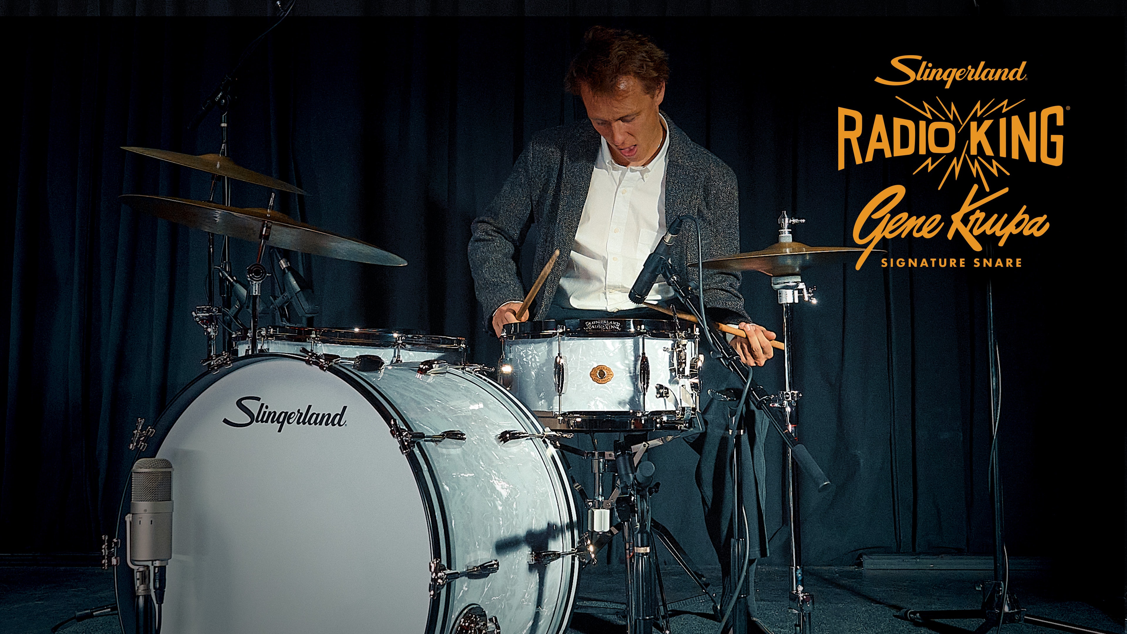 Tyler Hammond plays Gene Krupa Signature Snare - Video
