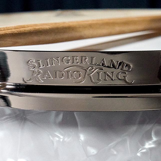 Slingerland Radio King classic engraved hoops