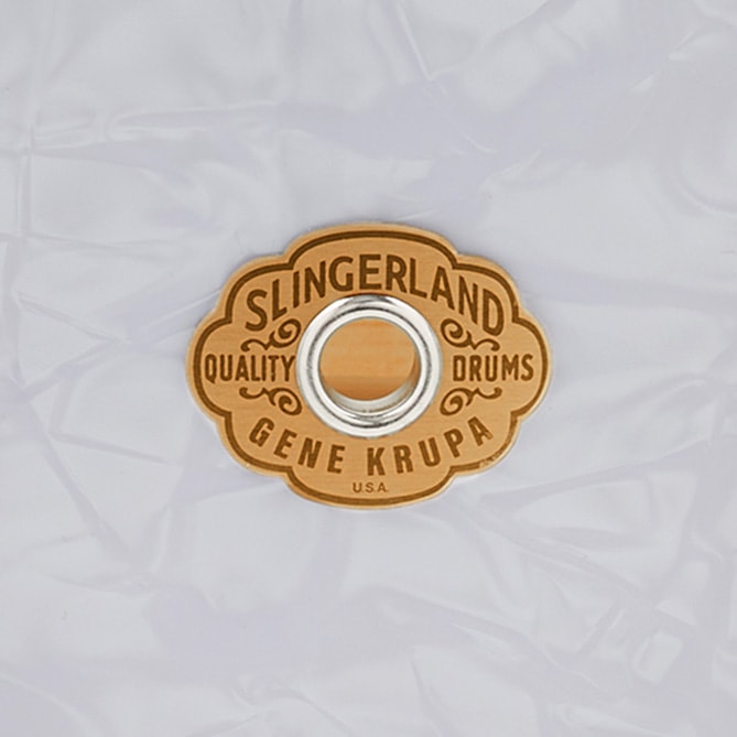 Slingerland Radio King Gene Krupa Signature Snare Drum Badge